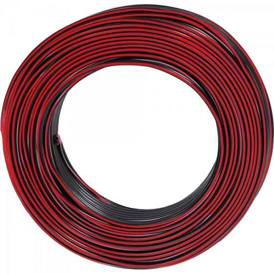 Fio Paralelo 2x2,50mm Nacional Preto/Vermelho TECHNOISE por 0,00 à vista no boleto/pix ou parcele em até 1x sem juros. Compre na loja Mundomax!