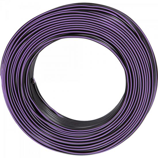 Fio Paralelo 2x2,50mm Nacional Preto TECHNOISE por 0,00 à vista no boleto/pix ou parcele em até 1x sem juros. Compre na loja Mundomax!