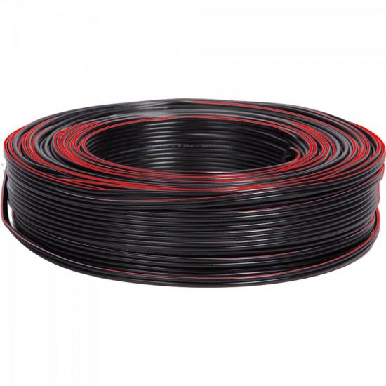 Fio Paralelo 2x1,50mm Nacional Preto/Vermelho TECHNOISE por 0,00 à vista no boleto/pix ou parcele em até 1x sem juros. Compre na loja Mundomax!