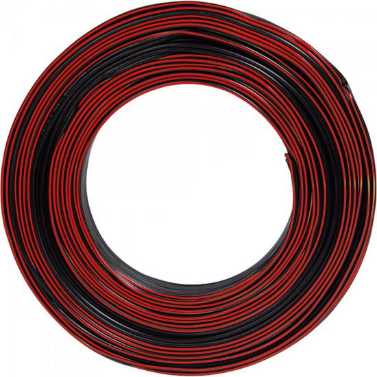 Fio Paralelo 2x1,50mm Nacional Preto/Vermelho TECHNOISE por 0,00 à vista no boleto/pix ou parcele em até 1x sem juros. Compre na loja Mundomax!