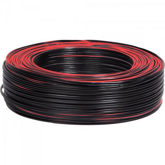 Fio Paralelo 2x1,0mm Nacional Preto/Vermelho TECHNOISE por 0,00 à vista no boleto/pix ou parcele em até 1x sem juros. Compre na loja Mundomax!