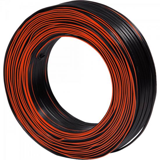 Fio Paralelo 2x1,0mm Nacional Preto/Vermelho TECHNOISE por 0,00 à vista no boleto/pix ou parcele em até 1x sem juros. Compre na loja Mundomax!