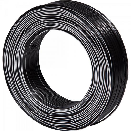 Fio Paralelo 2x1,00mm Nacional Preto/Prata TECHNOISE por 0,00 à vista no boleto/pix ou parcele em até 1x sem juros. Compre na loja Mundomax!