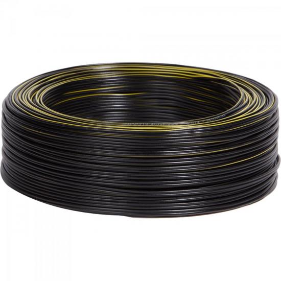 Fio Paralelo 2x0,50mm Nacional Preto TECHNOISE por 0,00 à vista no boleto/pix ou parcele em até 1x sem juros. Compre na loja Mundomax!