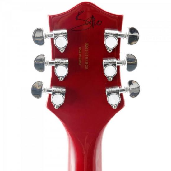 Guitarra GRETSCH Semi Acústica ELECTROMATIC BONO VOX Vermelha por 0,00 à vista no boleto/pix ou parcele em até 1x sem juros. Compre na loja Mundomax!