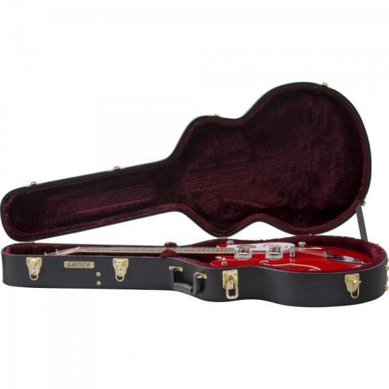 Guitarra GRETSCH Semi Acústica ELECTROMATIC BONO VOX Vermelha por 0,00 à vista no boleto/pix ou parcele em até 1x sem juros. Compre na loja Mundomax!