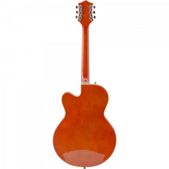 Guitarra GRETSCH Semi Acústica ELECTROMATIC HOLLOW BODY G5420LH Laranja por 0,00 à vista no boleto/pix ou parcele em até 1x sem juros. Compre na loja Mundomax!