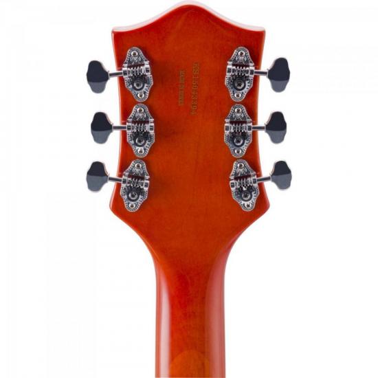 Guitarra GRETSCH Semi Acústica ELECTROMATIC HOLLOW BODY G5420LH Laranja por 0,00 à vista no boleto/pix ou parcele em até 1x sem juros. Compre na loja Mundomax!