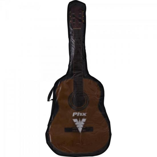 Capa para Violão em Lona Frente Transparente PHX por 33,90 à vista no boleto/pix ou parcele em até 1x sem juros. Compre na loja Mundomax!