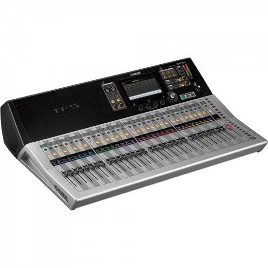 Mesa de Som Yamaha TF5 Digital 48 Canais Bivolt Preta/Prata por 29.499,00 à vista no boleto/pix ou parcele em até 12x sem juros. Compre na loja Mundomax!