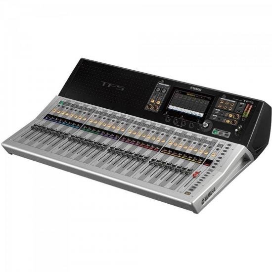 Mesa de Som Yamaha TF5 Digital 48 Canais Bivolt Preta/Prata por 29.499,00 à vista no boleto/pix ou parcele em até 12x sem juros. Compre na loja Mundomax!