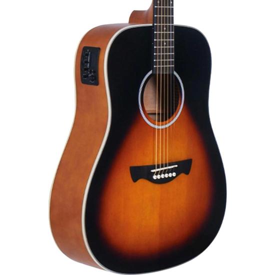 Violão Tagima TW25 Eletroacústico Woodstock Drop Sunburst Satin por 979,99 à vista no boleto/pix ou parcele em até 10x sem juros. Compre na loja Mundomax!
