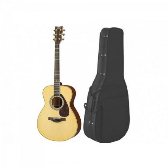 Violão YAMAHA Acústico Folk Aço LS6M Natural por 0,00 à vista no boleto/pix ou parcele em até 1x sem juros. Compre na loja Mundomax!