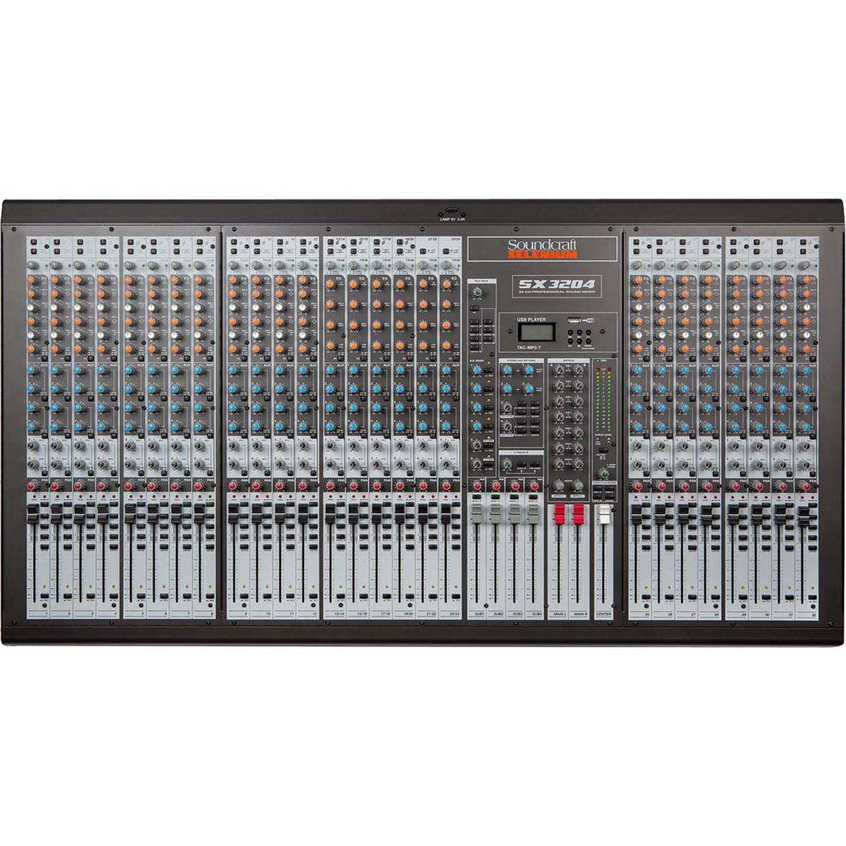 Mesa de Som 32 Canais SX3204FX SOUNDCRAFT - Mundomax