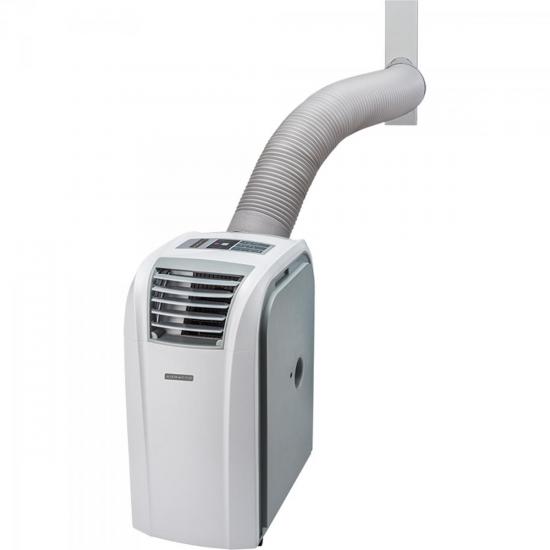 Ar Condicionado Portátil 9.000 BTUs Frio e Quente 110V ACP09QF Branco por 0,00 à vista no boleto/pix ou parcele em até 1x sem juros. Compre na loja Mundomax!