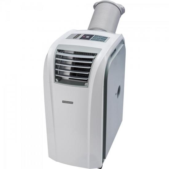 Ar Condicionado Portátil 9.000 BTUs Frio e Quente 220V ACP09QF Branco por 0,00 à vista no boleto/pix ou parcele em até 1x sem juros. Compre na loja Mundomax!