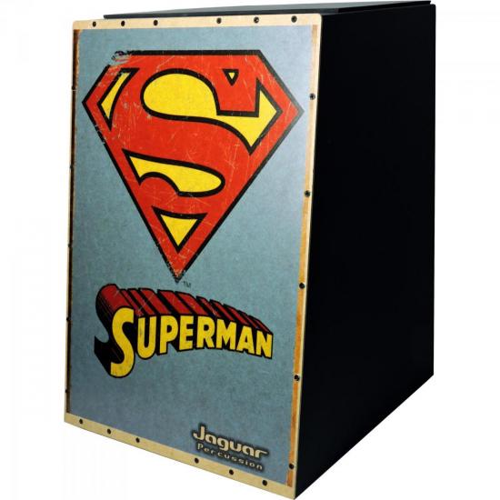 Cajon Eletroacústico Inclinado SUPERMAN K2-EQ-010 JAGUAR por 0,00 à vista no boleto/pix ou parcele em até 1x sem juros. Compre na loja Mundomax!