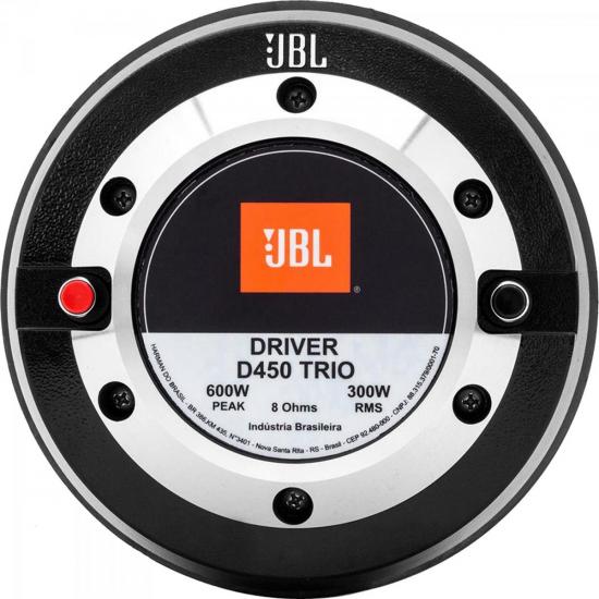 Driver 300W RMS 8 Ohms D450 Trio JBL por 0,00 à vista no boleto/pix ou parcele em até 1x sem juros. Compre na loja Mundomax!