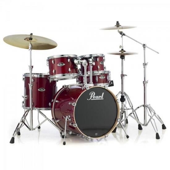 Bateria Export EXL725S Natural Cherry PEARL por 0,00 à vista no boleto/pix ou parcele em até 1x sem juros. Compre na loja Mundomax!