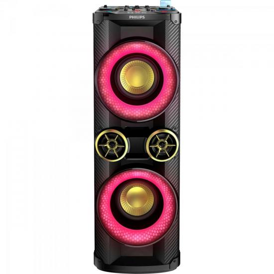 Mini System 2200W com Bluetooth + Fone de Ouvido NTX600X/78 Preto