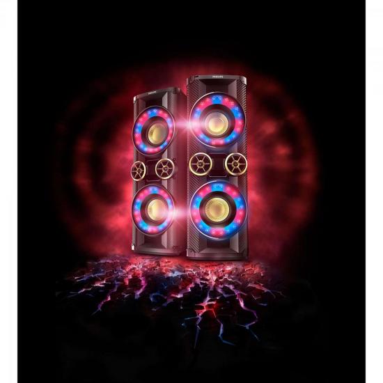 Mini System 3200W com Bluetooth NTX800X/78 Preto PHILIPS - Mundomax