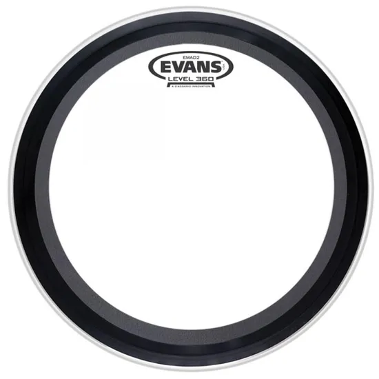 Pele Bumbo 18\" BD18EMAD2 CLEAR EVANS (59471)