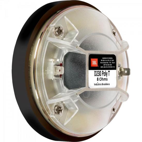 Driver 80W RMS 8 Ohms Tecnologia PolyT D230 JBL por 0,00 à vista no boleto/pix ou parcele em até 1x sem juros. Compre na loja Mundomax!