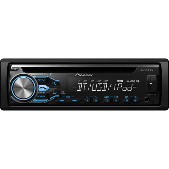 Auto Rádio CD/USB/AM/FM/Bluetooth DEH-X4880BT Preto PIONEER (59507)