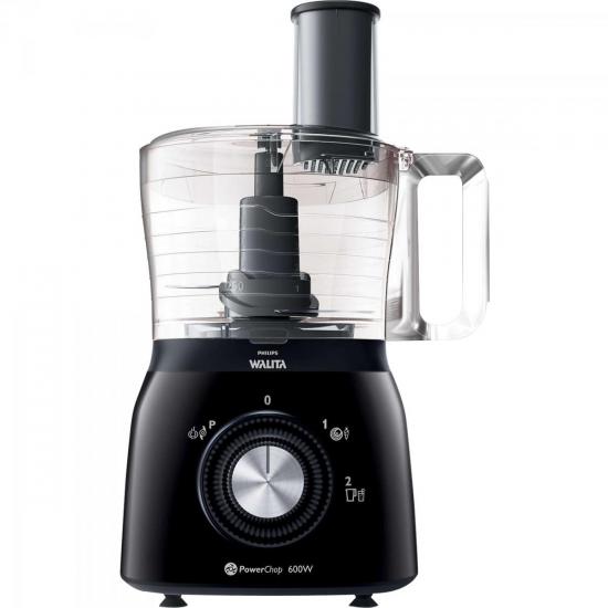 Processador de Alimentos com Liquidificador RI7630/91 220V Preto PHILIPS por 0,00 à vista no boleto/pix ou parcele em até 1x sem juros. Compre na loja Mundomax!