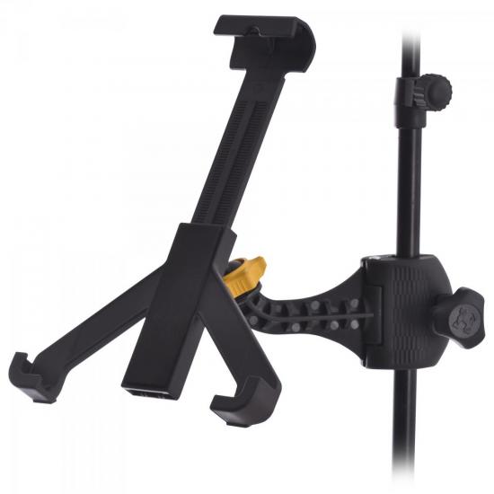 Suporte para Tablet HA300 Preto/Amarelo HERCULES por 0,00 à vista no boleto/pix ou parcele em até 1x sem juros. Compre na loja Mundomax!