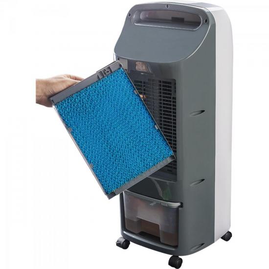 Climatizador Portátil de Ar 127 Volts 60W CLA01 Branco VENTISOL por 0,00 à vista no boleto/pix ou parcele em até 1x sem juros. Compre na loja Mundomax!