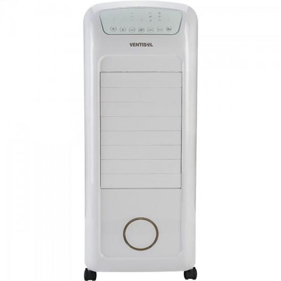Climatizador Portátil de Ar 127 Volts 60W CLA01 Branco VENTISOL por 0,00 à vista no boleto/pix ou parcele em até 1x sem juros. Compre na loja Mundomax!
