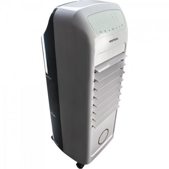Climatizador Portátil de Ar 127 Volts 60W CLA01 Branco VENTISOL por 0,00 à vista no boleto/pix ou parcele em até 1x sem juros. Compre na loja Mundomax!