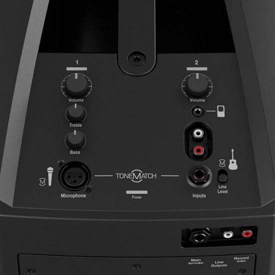 Caixa Acústica Profissional Coluna L1 COMPACT SYSTEM Preta