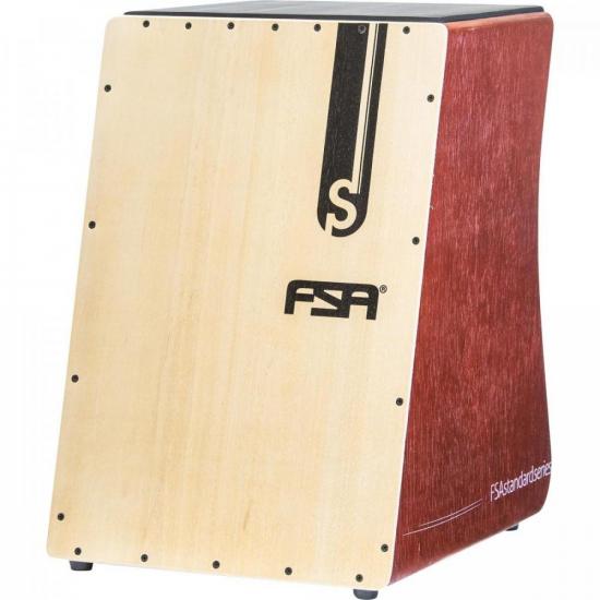Cajon Eletroacústico Standard Captação Dupla FS2503 Mogno F.S.A por 0,00 à vista no boleto/pix ou parcele em até 1x sem juros. Compre na loja Mundomax!
