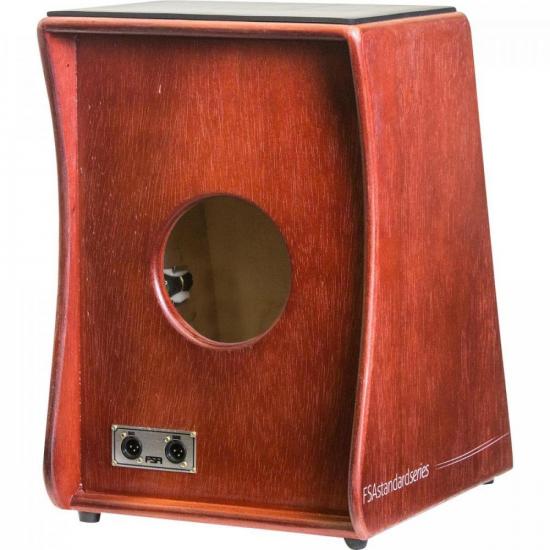 Cajon Eletroacústico Standard Captação Dupla FS2503 Mogno F.S.A por 0,00 à vista no boleto/pix ou parcele em até 1x sem juros. Compre na loja Mundomax!