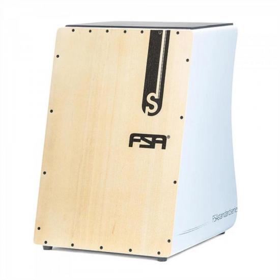 Cajon Elétrico Standard Captação Dupla FS2502 Branco F.S.A por 0,00 à vista no boleto/pix ou parcele em até 1x sem juros. Compre na loja Mundomax!