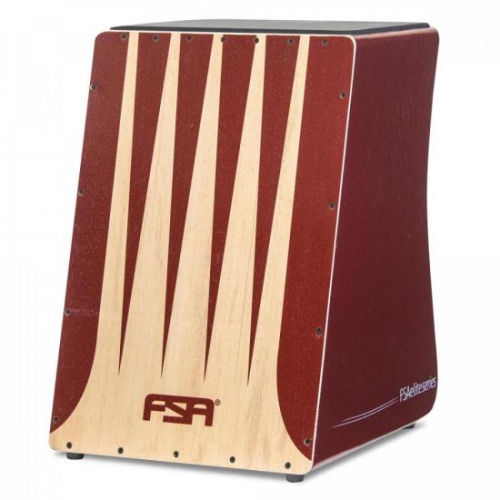 Cajon Eletroacústico FE3303 Vinho FSA por 0,00 à vista no boleto/pix ou parcele em até 1x sem juros. Compre na loja Mundomax!