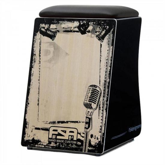 Cajon Elétrico Stage FC6601 Sumaúma F.S.A por 0,00 à vista no boleto/pix ou parcele em até 1x sem juros. Compre na loja Mundomax!