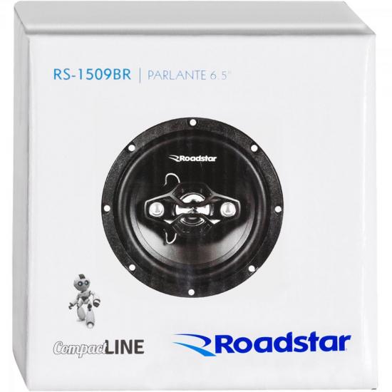 Kit Alto Falante Quadriaxial 6,5\" 120W RMS 4 Ohms RS-1609BR ROADSTAR por 0,00 à vista no boleto/pix ou parcele em até 1x sem juros. Compre na loja Mundomax!