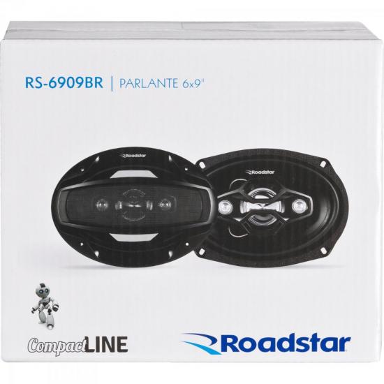 Kit Alto Falante Quadriaxial 6x9\" 240W RMS 4 Ohms RS-6909BR ROADSTAR por 0,00 à vista no boleto/pix ou parcele em até 1x sem juros. Compre na loja Mundomax!