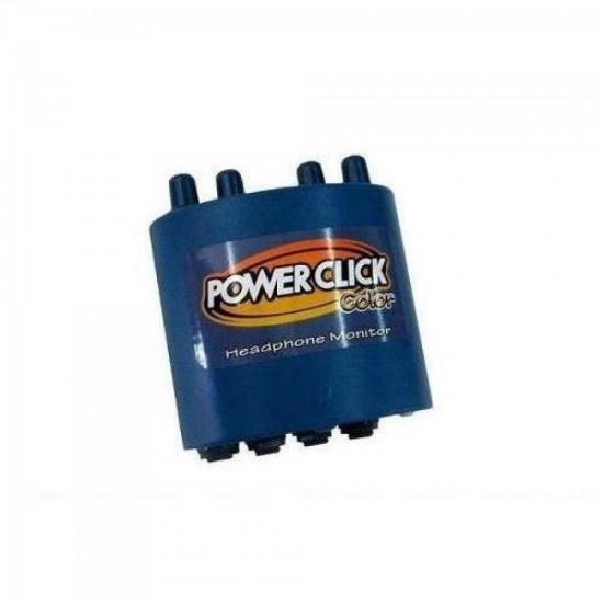 Amplificador de Fone de Ouvido DB-05 COLOR LINE Azul POWER CLICK por 0,00 à vista no boleto/pix ou parcele em até 1x sem juros. Compre na loja Mundomax!