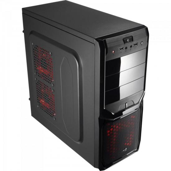 Gabinete Gamer Mid Tower V3X BLACK EDITION EN57417 Preto AEROCOOL por 0,00 à vista no boleto/pix ou parcele em até 1x sem juros. Compre na loja Mundomax!