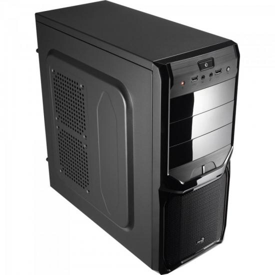 Gabinete Gamer Mid Tower V3X BLACK EDITION EN57417 Preto AEROCOOL por 0,00 à vista no boleto/pix ou parcele em até 1x sem juros. Compre na loja Mundomax!
