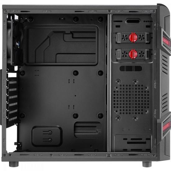 Gabinete Gamer Mid Tower GT BLACK EN52209 Preto AEROCOOL por 189,90 à vista no boleto/pix ou parcele em até 7x sem juros. Compre na loja Mundomax!