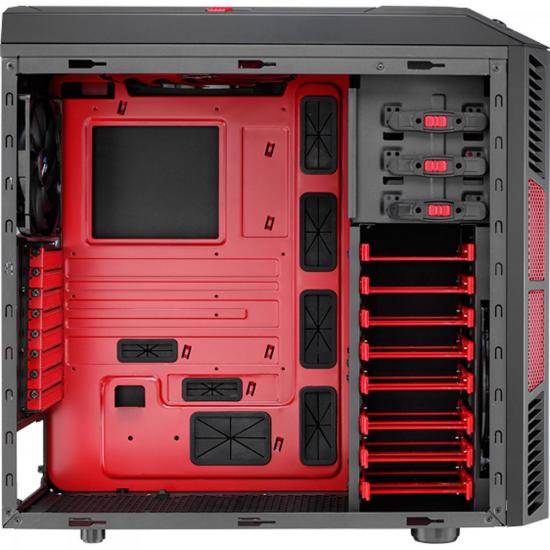 Gabinete Gamer Mid Tower XPREDATOR X3 EN57097 Vermelho/Preto AEROCOOL por 0,00 à vista no boleto/pix ou parcele em até 1x sem juros. Compre na loja Mundomax!