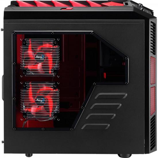 Gabinete Gamer Mid Tower XPREDATOR X3 EN57097 Vermelho/Preto AEROCOOL por 0,00 à vista no boleto/pix ou parcele em até 1x sem juros. Compre na loja Mundomax!