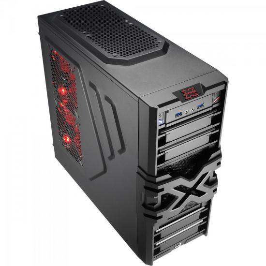 Gabinete Gamer Mid Tower STRIKE-X ONE ADVANCE EN58377 Preto AEROCOOL (59711)