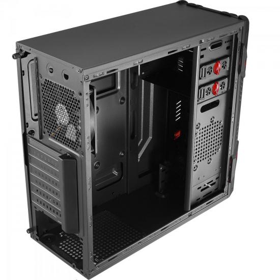 Gabinete Gamer Mid Tower GT ADVANCE EN52216 Preto AEROCOOL por 0,00 à vista no boleto/pix ou parcele em até 1x sem juros. Compre na loja Mundomax!