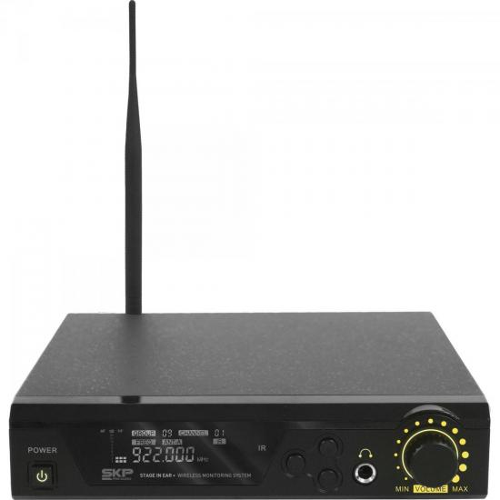 Sistema de Monitoramento sem Fio STAGE IN EAR Preto SKP por 0,00 à vista no boleto/pix ou parcele em até 1x sem juros. Compre na loja Mundomax!